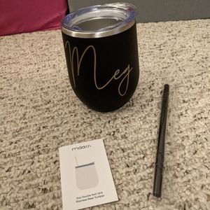 Never Used  12oz double wall stainless steel